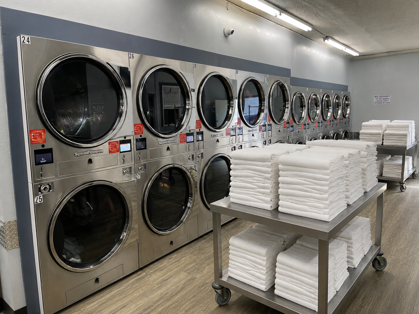 Commercial Laundry at Wild Wash Laundromat